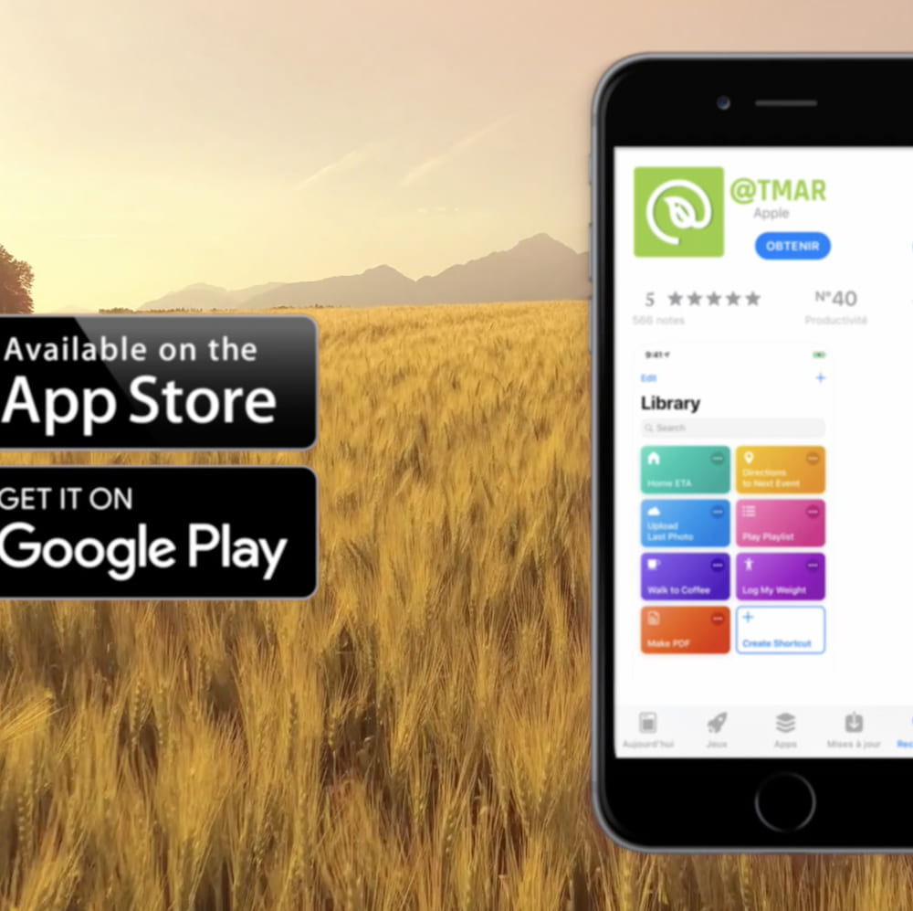 Vidéo pour l'application mobile ATMAR d'Al Moutmir OCP